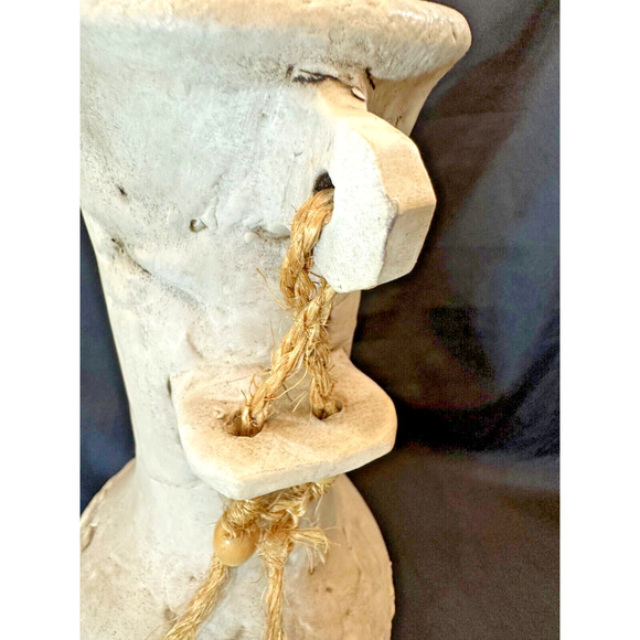 Primitive Southwestern Native Mexico Pitcher Jug Clay Pottery - Picture 5 of 12